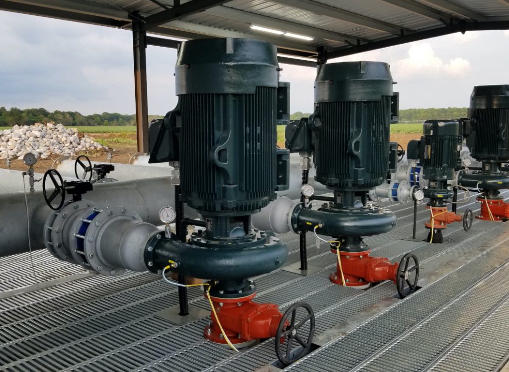 Pumping solutions for flood irrigation, center pivot, or water transfer in Mississippi and Alabama