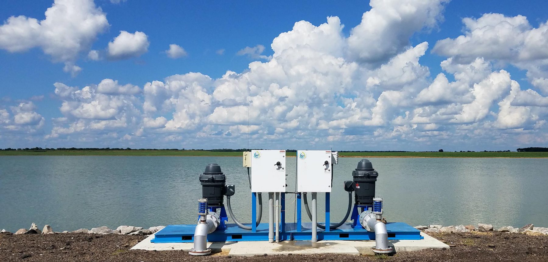 Pumping solutions for flood irrigation, center pivot, or water transfer in Mississippi and Alabama